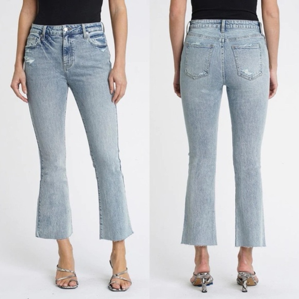 Pistola Lennon High Rise Cropped Bootcut Jeans - Size 25